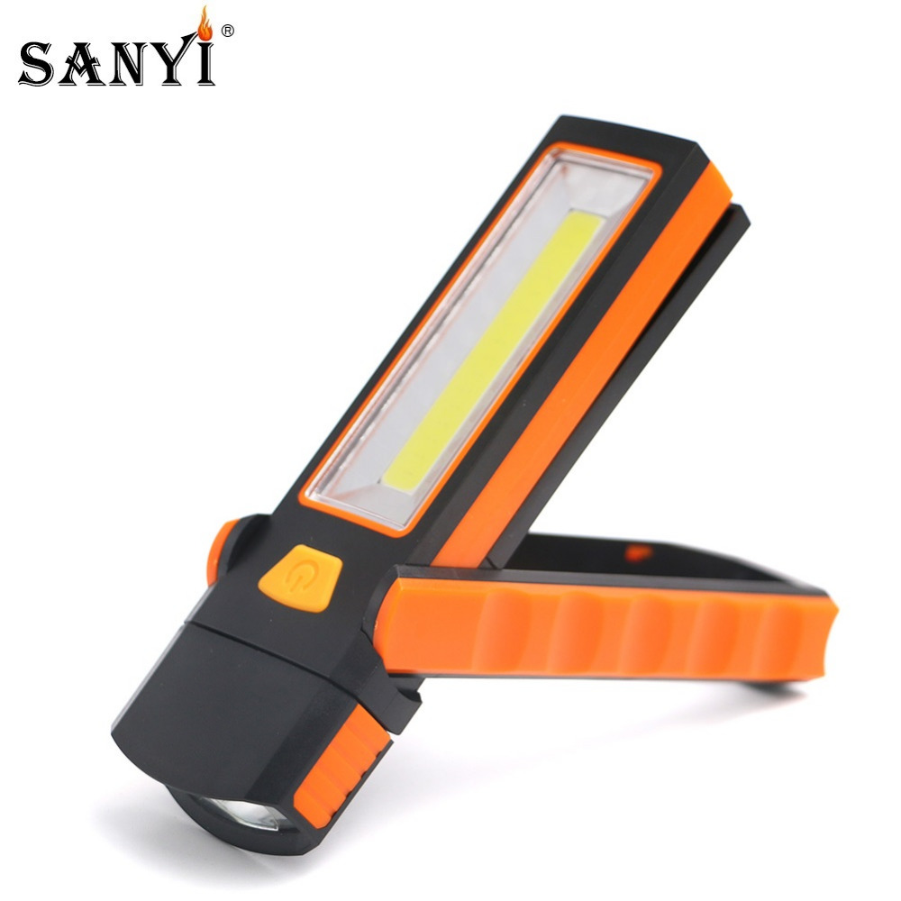 Rechargeable LED Working Light Inspection Lamp with Magnetic & Handing Hook 