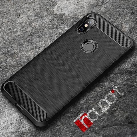 Case For Xiaomi Redmi Note 6 Pro Redmi 6 Pro Shockproof TPU Carbon Fiber Soft Silicone Cover For Xiaomi Redmi Note 6 Pro Case ► Photo 1/6
