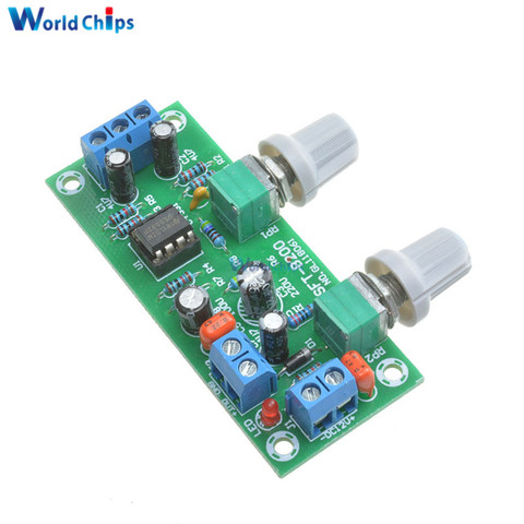 diymore DC 12V-24V Low-pass Filter NE5532 Subwoofer Process Pre-Amplifier Preamp Board Electric Circuit Integrated Circuits ► Photo 1/6