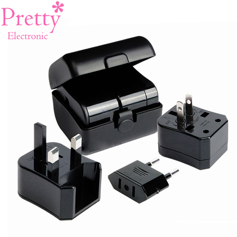Three-in-one Global Travel Conversion 3 Sockets Plugs Universal Adapter Travel Abroad Converter Household Plugs US/AU/EU/UK ► Photo 1/6