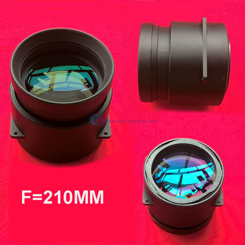 DIY Projector Lens Focal Length f=210mm LED Projection Lens for 5.8 Inches Projectors LCD Made by 5pcs Large Diameter Lens ► Photo 1/6