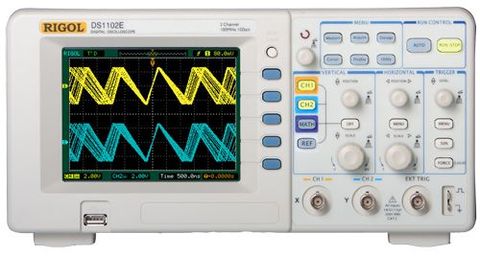 RIGOL DS1052E 50MHz Digital Oscilloscope 2 analog channels 50MHz bandwidth ► Photo 1/1