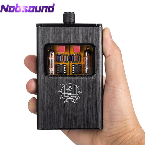 Nobsound Little Bear B4-X Portable Dual-Mono Vacuum Tube Headphone Amplifier Balanced BLK ► Photo 1/6