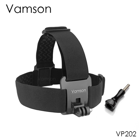 Vamson for Gopro 9 8 7 6 5 Accessories Head Belt Strap Mount Adjustable For Gopro Hero 6 5 4 3+2 1 for Yi 4K SJCAM VP202 ► Photo 1/6