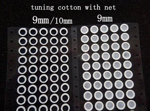 DIY 8mm 9mm 10mm ear headphone unit tuning cotton dust network ► Photo 1/3