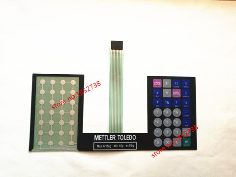 NEW original METTLER 3600 Scale Keyboard Film Key strengthen edition (english version)  P/N: 71207380 toledo 8442 keyboard film ► Photo 1/1