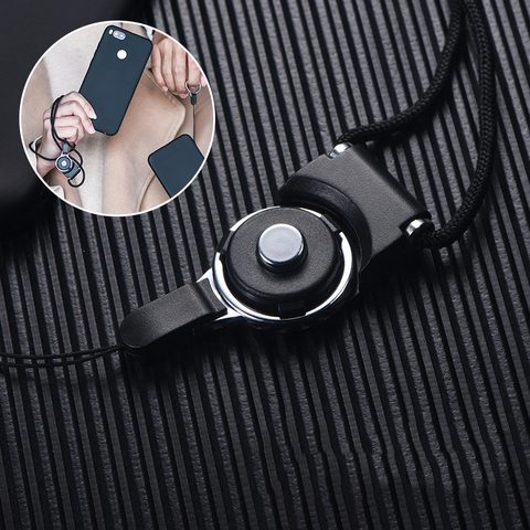 Mobile Phone Strap For iPhone XR Xs Max X 11 8 7 6 6s Samsung S9 S8 Multi-function Lanyard Neck Hanging Strap Phone Hanging Rope ► Photo 1/6