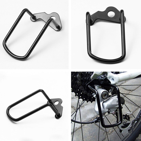 Adjustable Steel Bicycle Rear Gear Derailleur Chain Guard Protector Mountain Road Bike Transmission Protection RR7244 ► Photo 1/6