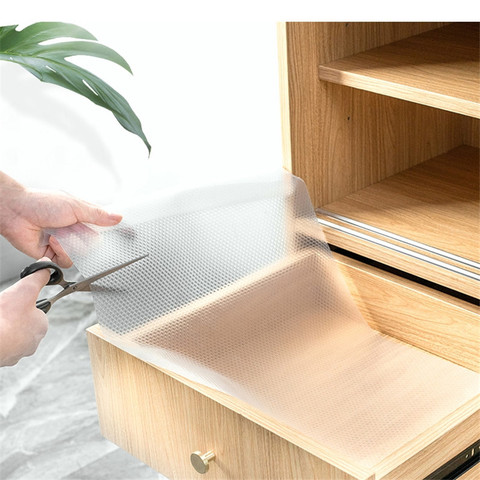 45*400 cm Clear Waterproof Oilproof Shelf Cover Mat Drawer Liner Cabinet  Non Slip Table Adhesive Kitchen Cupboard Refrigerator - Price history &  Review, AliExpress Seller - Jeebel Lighting Store