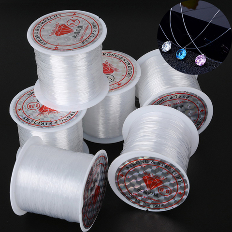 Transparent/Clear Strong 0.2/0.25/0.3/0.35/0.4/0.45/0.5/0.6mm For Fish Stretch Line Nylon String Beading Wire Cord Thread ► Photo 1/4