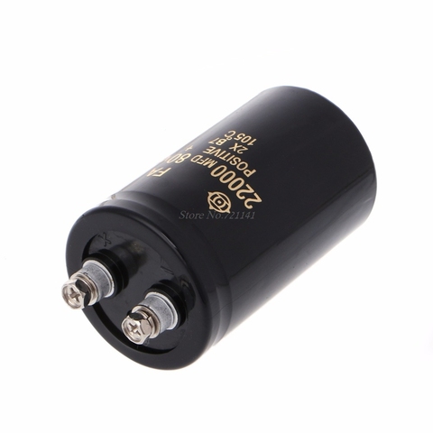 22000uF 80V Electrolytic Screw Capacitor Audio Amp Power Supply 50x80mm 105 Celsius Degree Electrolytic Screw Capacitor Dropship ► Photo 1/5