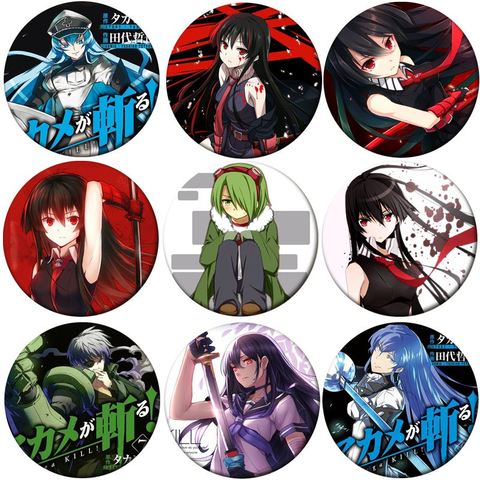 58MM One Piece Cosplay Anime Badge Button Pin Brooch Badges