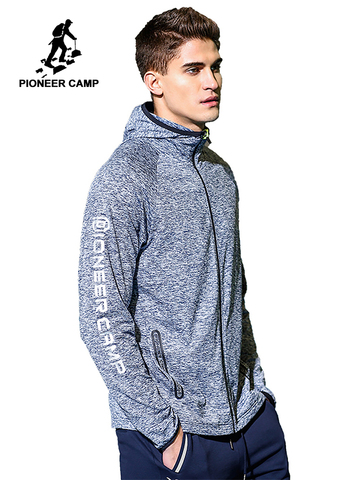 Pioneer Camp new spring jacket coat men brand-clothing fashion hoodie jacket men top quality stretch casual overcoat  AJK705084 ► Photo 1/6