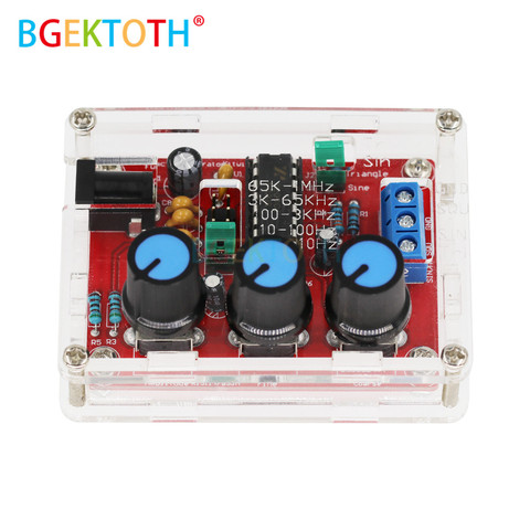 Function Signal Generator DIY Kit Triangle Output 1Hz-1MHz Signal Generator Adjustable Frequency Amplitude XR2206 DDS ► Photo 1/6