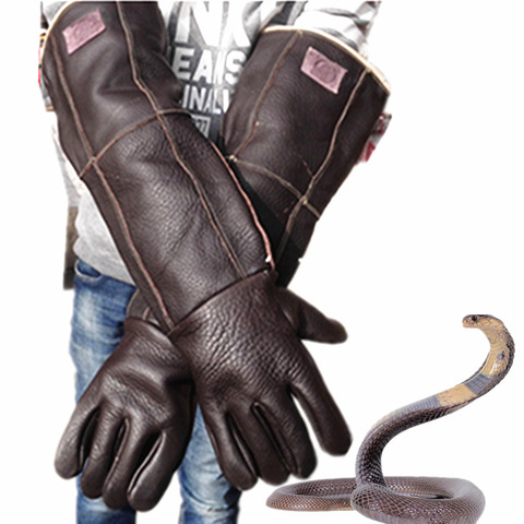 Anti bite gloves 60cm safety long gloves high quality for catch animal like dog,cat,reptile,snake Pets random color delivery ► Photo 1/6