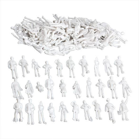 100PCS Figures 1: 75 Scaled Models Train Building People for Layout ► Photo 1/3