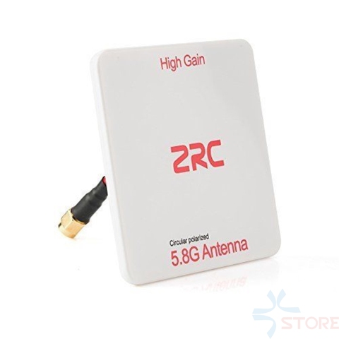 ZRC 5.8G 14dbi Circular Polarized High Gain Flat Panel Antenna SMA/RP-SMA LHCP/RHCP for FPV Transmitter VS Immersion Fatshark ► Photo 1/6