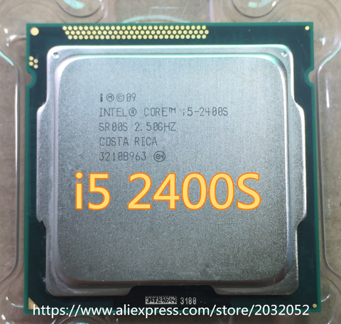 Intel Core i5-2400S  I5 2400S i5 2400S  (2.5Ghz/6MB/4 cores/Socket 1155/5 GT/s DMI)Desktop (working 100% Free Shipping) ► Photo 1/1