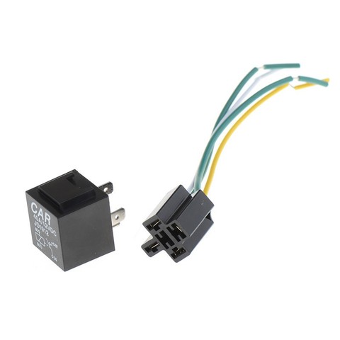 12V 24V 30 40 A Amp 4 Pin 4P Wire 5P 5 pin Automotive Auto Harness Car Relay Switch Socket ► Photo 1/1