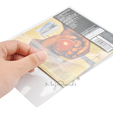 50 Resealable 4.7 Mil Plastic Outer Sleeves For Mini LP SHM-CD Paper Sleeves ► Photo 1/6