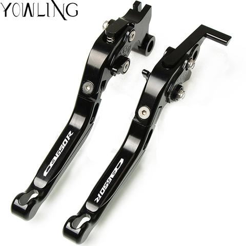 FOR HONDA CB650R CB 650R CB650 R Motorcycle Accessories Adjustable Extendable Foldable Brake Clutch Levers LOGO CB650R 2022 ► Photo 1/6