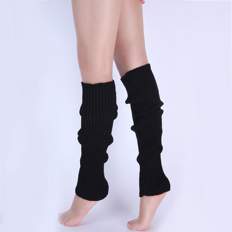 1pair Stylish Women Kniting Leg Warmer Winter Knit Crochet Fashion Lady Legging Foot Warmer XIN-Shipping ► Photo 1/6