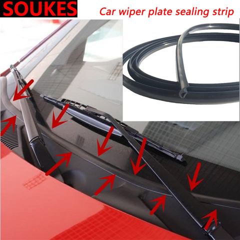 1.7M Car Wiper Windshield Panel Moulding Seal Strip For Ford Focus 2 3 1 Fiesta Mondeo Kuba Ecosport Mini Cooper R56 R50 R53 F56 ► Photo 1/6