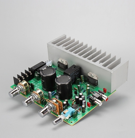 Dual TDA7294 HIFI 2.0 Stereo 100w+100w Audio Power Amplifier Board RCA Tone Board ► Photo 1/5