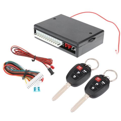 VODOOL Car Remote Central Door Lock Keyless System Remote Control Car Central Locking Alarm Systems Auto Car Remote Central Kit ► Photo 1/6