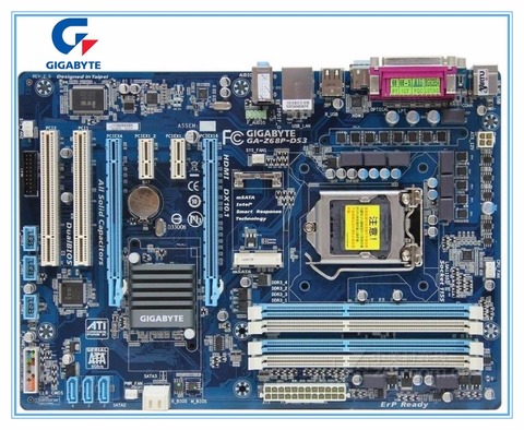 original motherboard Gigabyte GA-Z68P-DS3 DDR3 for intel LGA 1155 boards Z68P-DS3 z68 Desktop motherboards ► Photo 1/3