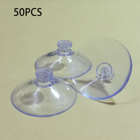 50Pcs  Suction Cup Replacements for Glass Table Tops Suction Transparent Any Type Wide Range Window Bathroom Suction Cup ► Photo 1/6
