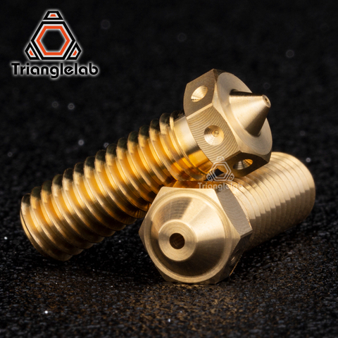 trianglelab 1PC Top quality brass volcano Nozzle for 3D printers hotend for E3D volcano hotend  M6 Extruder Nozzle ► Photo 1/3