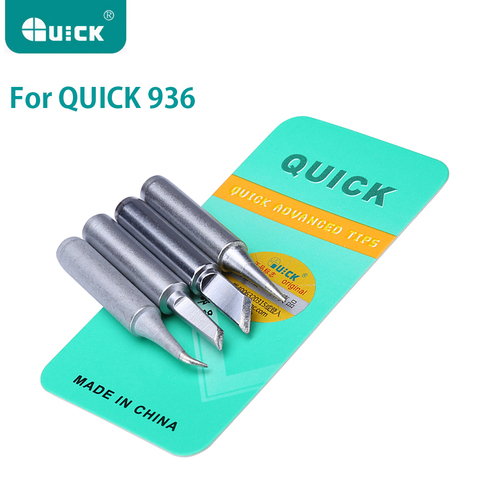 Original QUICK Soldering Tips Lead-free 900M Serise Iron Tip Welding Sting for 936 936A Soldering Rework Station Tools Kit ► Photo 1/6