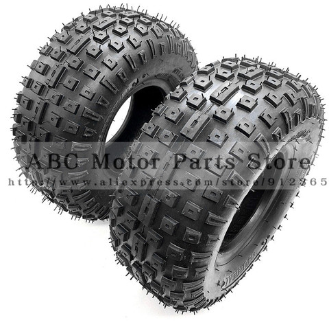 2pcs/lot of 6 Inch ATV Tire 145/70-6 four wheel vehcile Fit for 50cc 70cc 110cc Small ATV Front Or Rear Wheels ► Photo 1/6