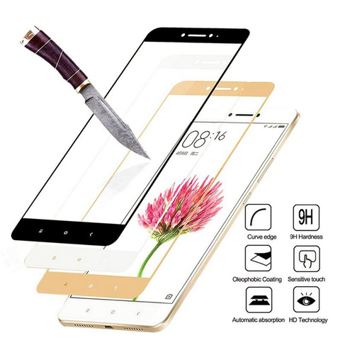 Full Cover Tempered Glass For Xiaomi Redmi 4X Plus 6A Redmi