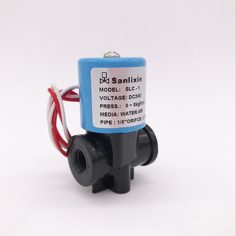 SLC-1 high quality 2 way water dispenser solenoid valve plastic 1/8