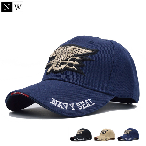 [NORTHWOOD] High Quality Mens US NAVY Baseball Cap Navy Seals Cap Tactical Army Cap Trucker Gorras Snapback Hat For Adult ► Photo 1/6
