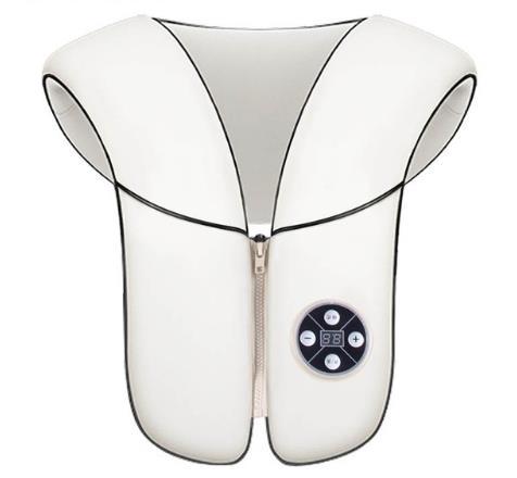 HANRIVER Electric Neck Shoulder Knocking Massager Shawl Cervical Back Waist Lumbar Massage Cape Device Health Care 4 KnockHeads ► Photo 1/6