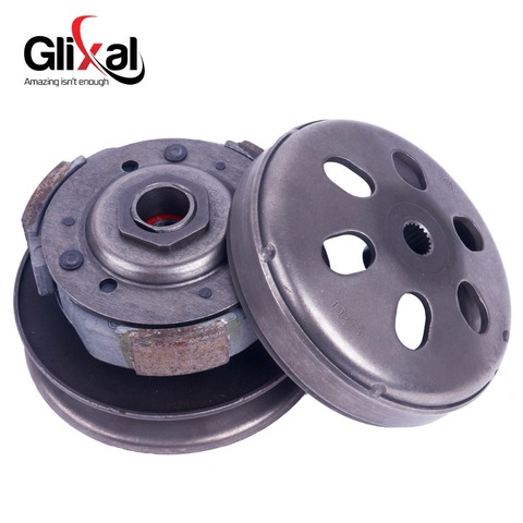 Glixal GY6 125cc 150cc Gas Scooter Complete Rear Clutch assembly for 152QMI 157QMJ Moped ATV Buggy Engine ► Photo 1/6
