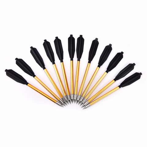 Gmarty 12Pcs/set bolt archery arrow flecha for 50/80 lb pistol crossbow arrows ► Photo 1/6