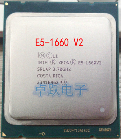 Free shipping E5-1660 V2 Original l Intel Xeon E5-1660V2 3.70GHz 6-Core E5 1660 V2 LGA2011 E5 1660V2 ► Photo 1/1