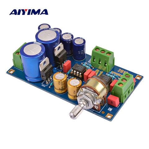 AIYIMA NE5532 Preamp Amplifiers Tone Audio Board Musical Fidelity Fever Preamplifier Volume Tone Control Board ► Photo 1/6