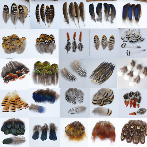 10-500pcs High Quality Beautiful Natural Peacock Feather Pheasant Feather S Plume Jewelry Christmas Holiday Decoration Optional ► Photo 1/6