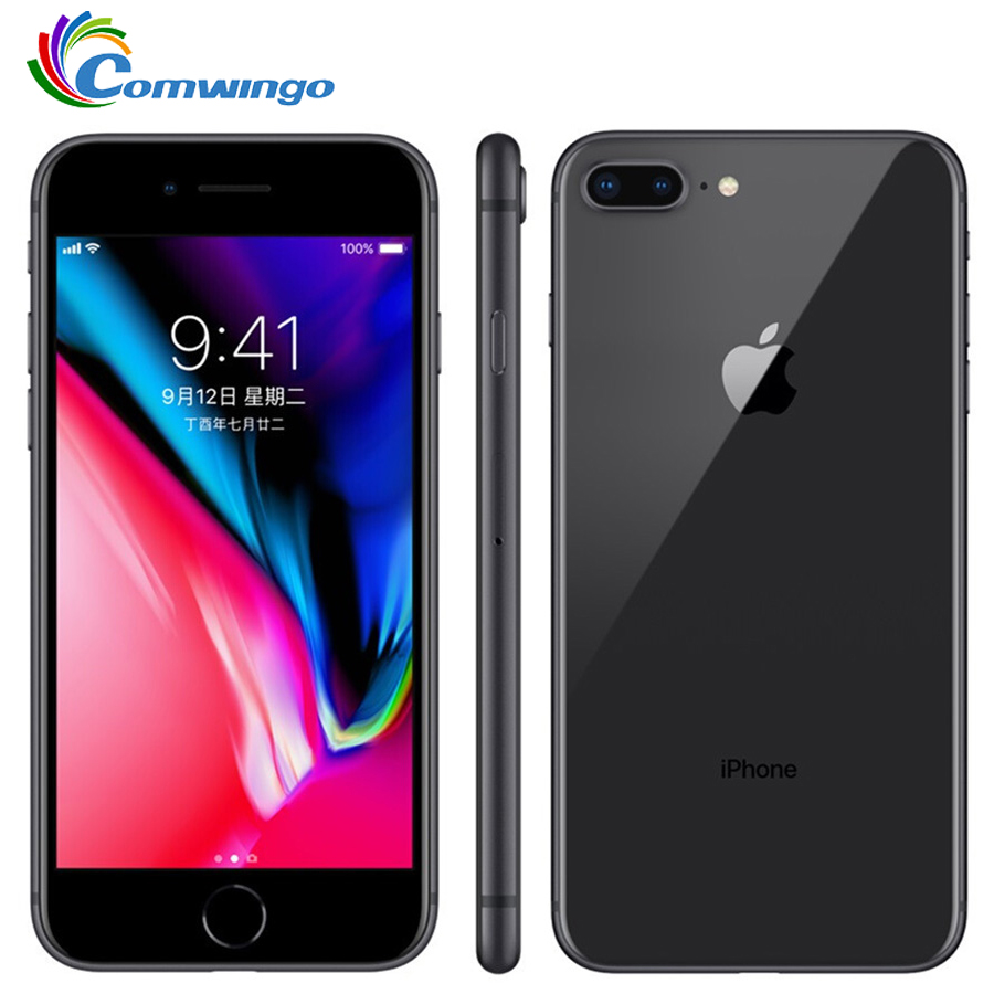 Original Apple iphone 8 Plus 3GB RAM 64-256GB ROM Hexa Unlocked iOS 5.5 inch 12MP Fingerprint 2691mAh LTE Mobile Phone - Price history & Review AliExpress Seller - Comwingo Electronic