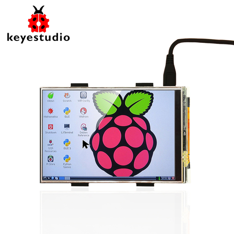Keyestudio TFT LCD Display 3.5 Inch 480x320 16-bit TFT Touch Screen LCD Shield for Raspberry Pi 4B  Module ► Photo 1/6