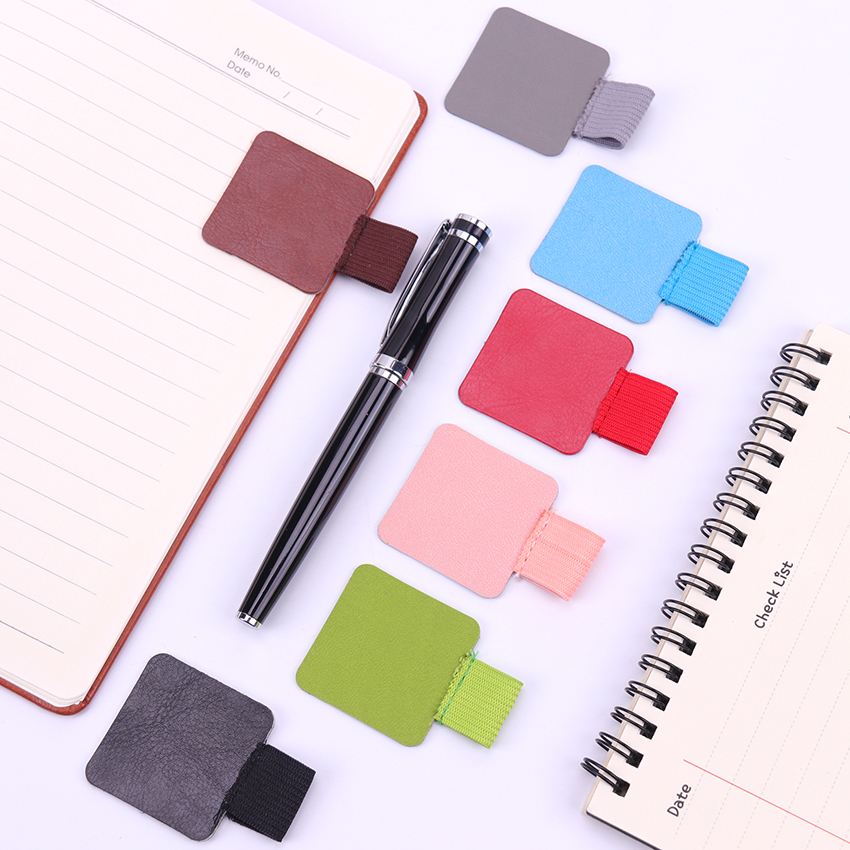 1PC New Elastic Ring Pen Holder Self-Adhesive Leather Pen Clip Loop For  Notebooks Journals Clipboards Pencil Elastic Pen Cover - Price history &  Review, AliExpress Seller - PTDWCR Official Store