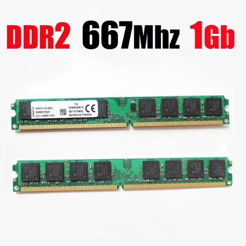 1Gb ddr2 1Gb PC2-5300 DIMM memory RAM DDR2 667 1Gb 1 / ddr 2 667Mhz 1G ( for AMD for all desktop ) -- lifetime warranty - Price history & Review