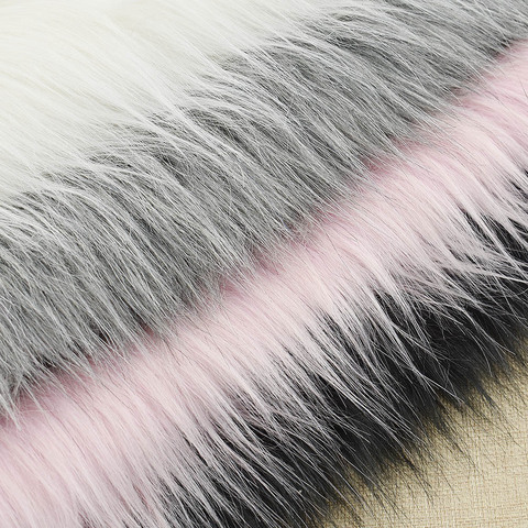 9cm Long Plush Fabric Faux Fur Fluffy Cloth Cosplay Clothes