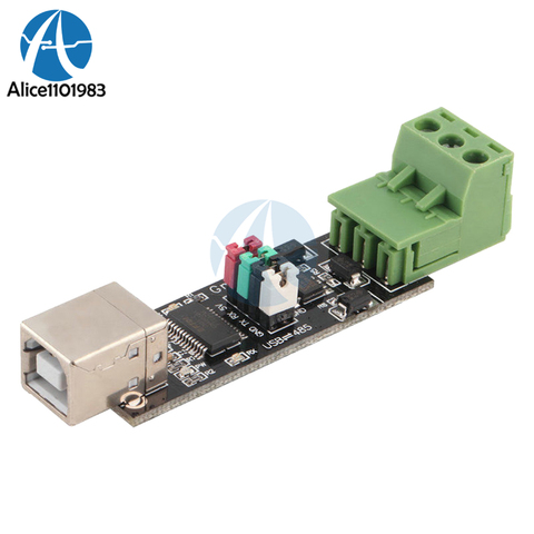 USB2.0 to RS485 TTL Serial Converter Adapter Board FTDI Interface FT232RL 75176 Module Two Way Signal Self-powered 32 Devices ► Photo 1/6