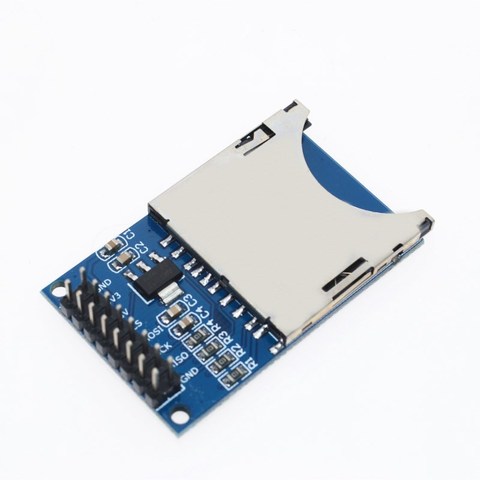 Free Shipping Smart Electronics Reading and Writing Module SD Card Module Slot Socket Reader ARM MCU for arduino DIY Starter Kit ► Photo 1/6